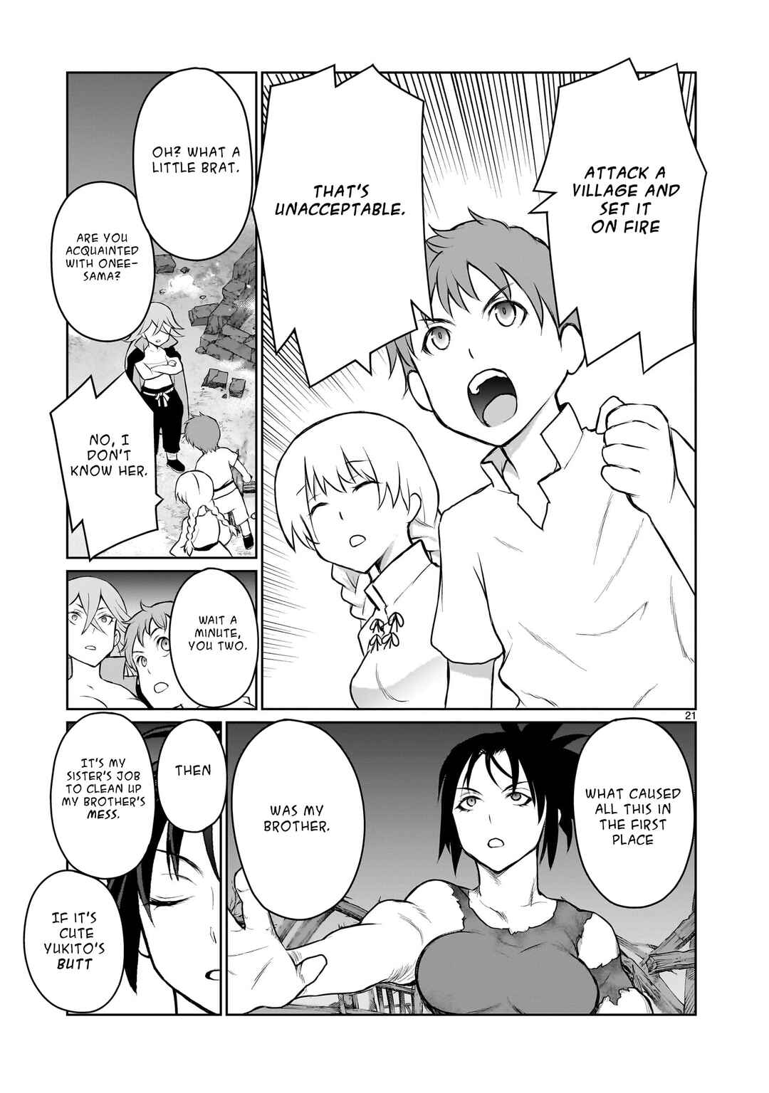 Page 21 Chapter 3 Kaminaki Sekai no Onee-chan Katsudou