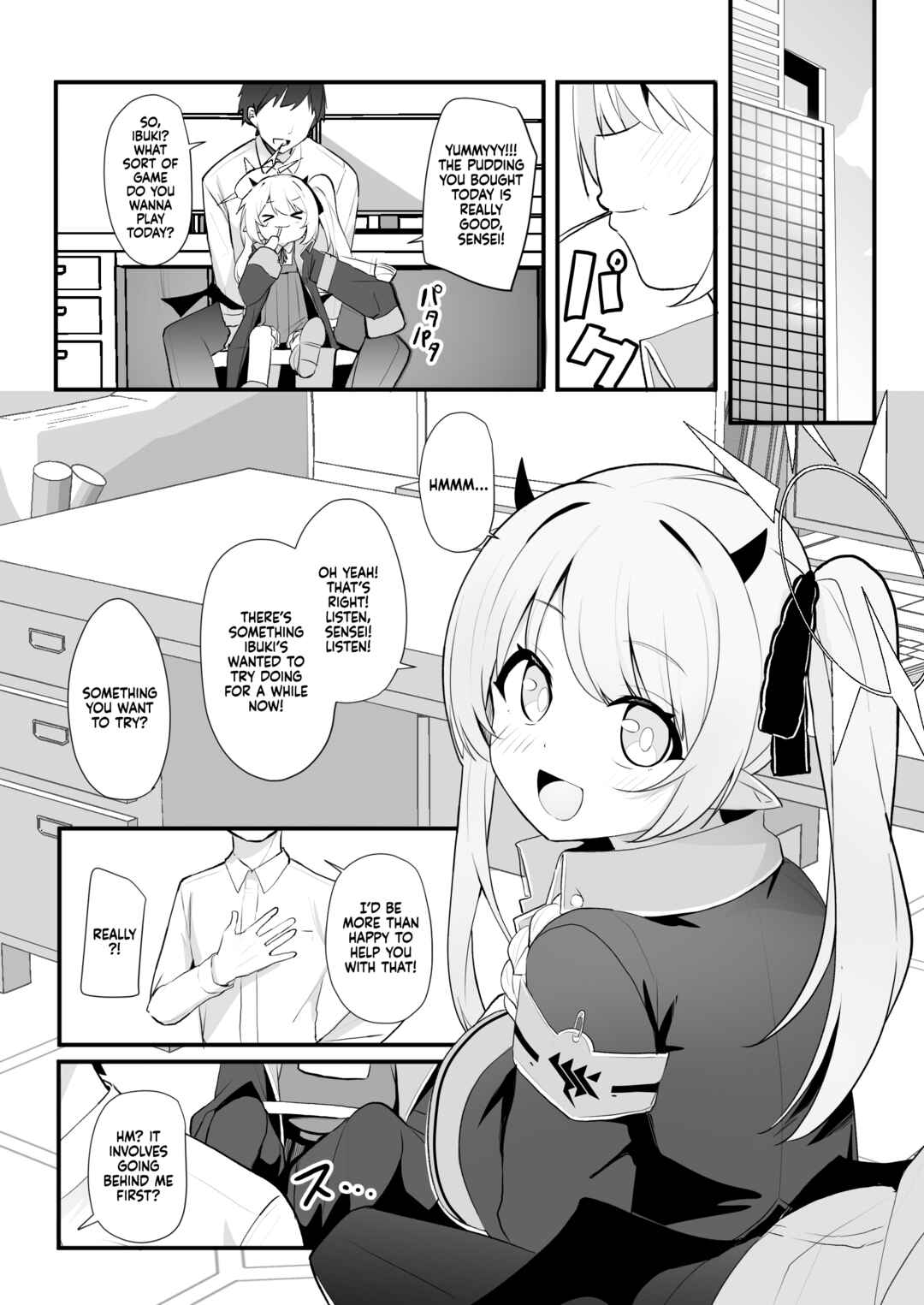 Page 2 Chapter Unknown_91d2 Blue Archive - Ibuki Wants To Play With You Today!
