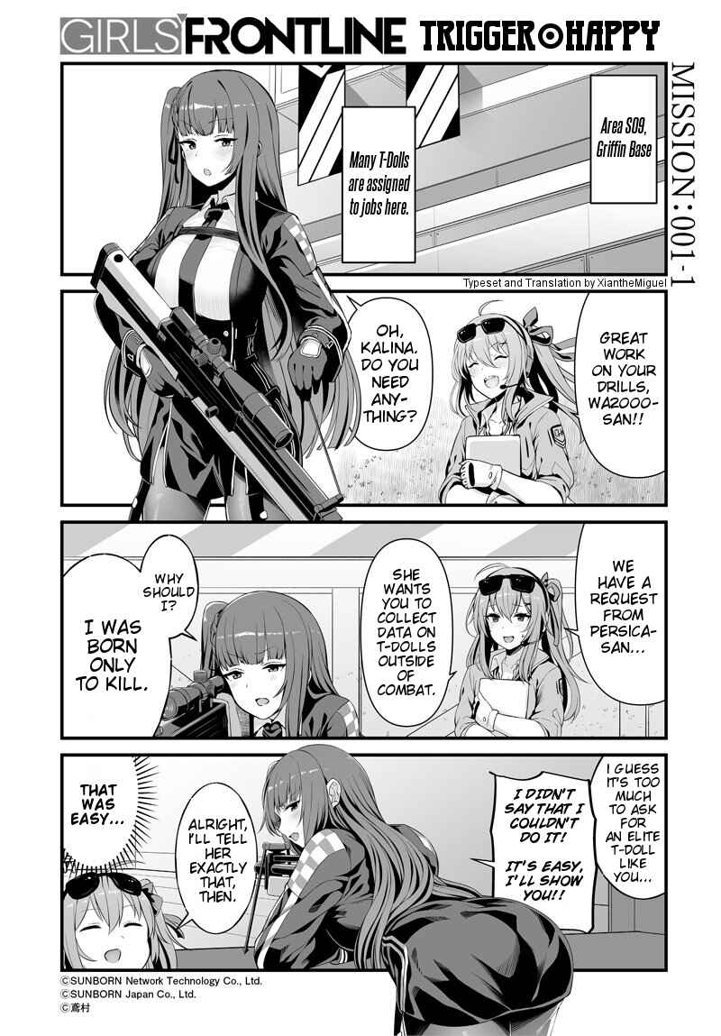Page 2 Chapter 1 Girls Frontline Trigger Happy