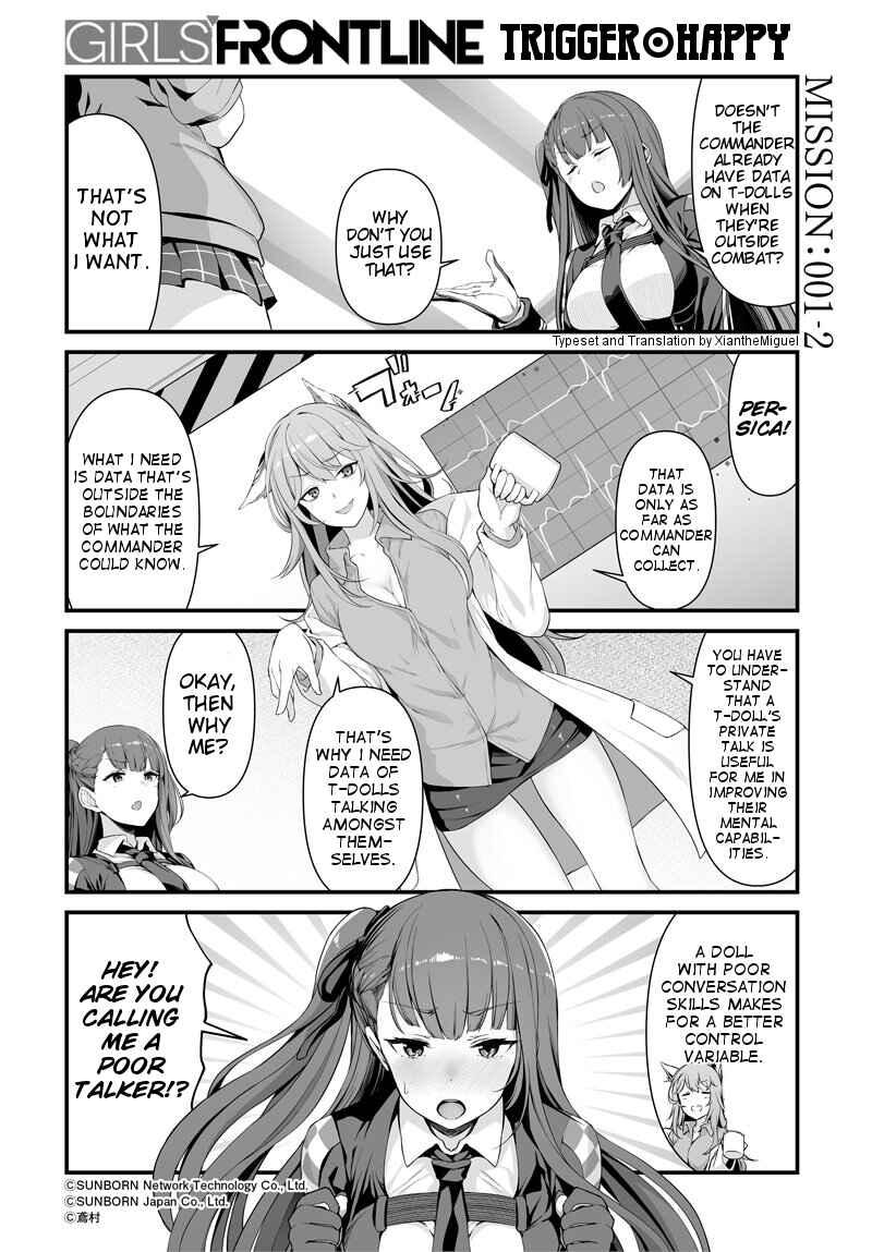 Page 3 Chapter 1 Girls Frontline Trigger Happy