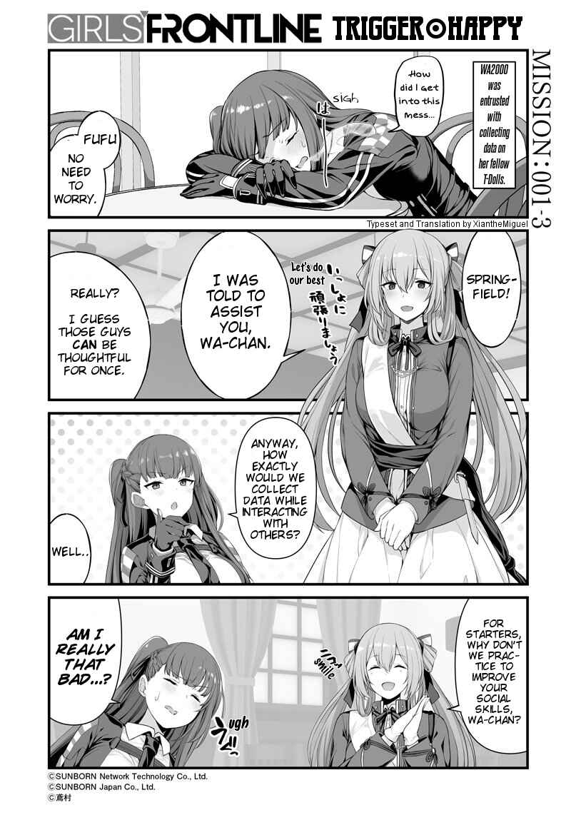 Page 4 Chapter 1 Girls Frontline Trigger Happy