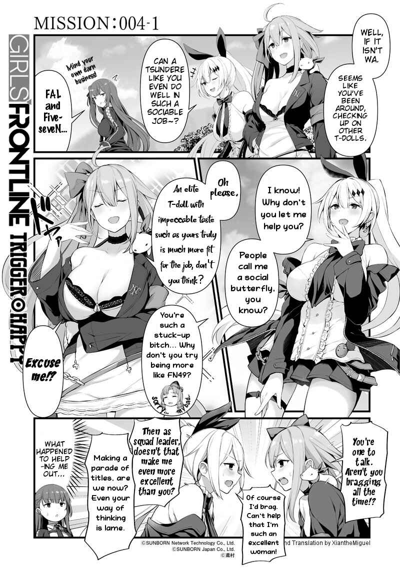 Page 1 Chapter 4 Girls Frontline Trigger Happy