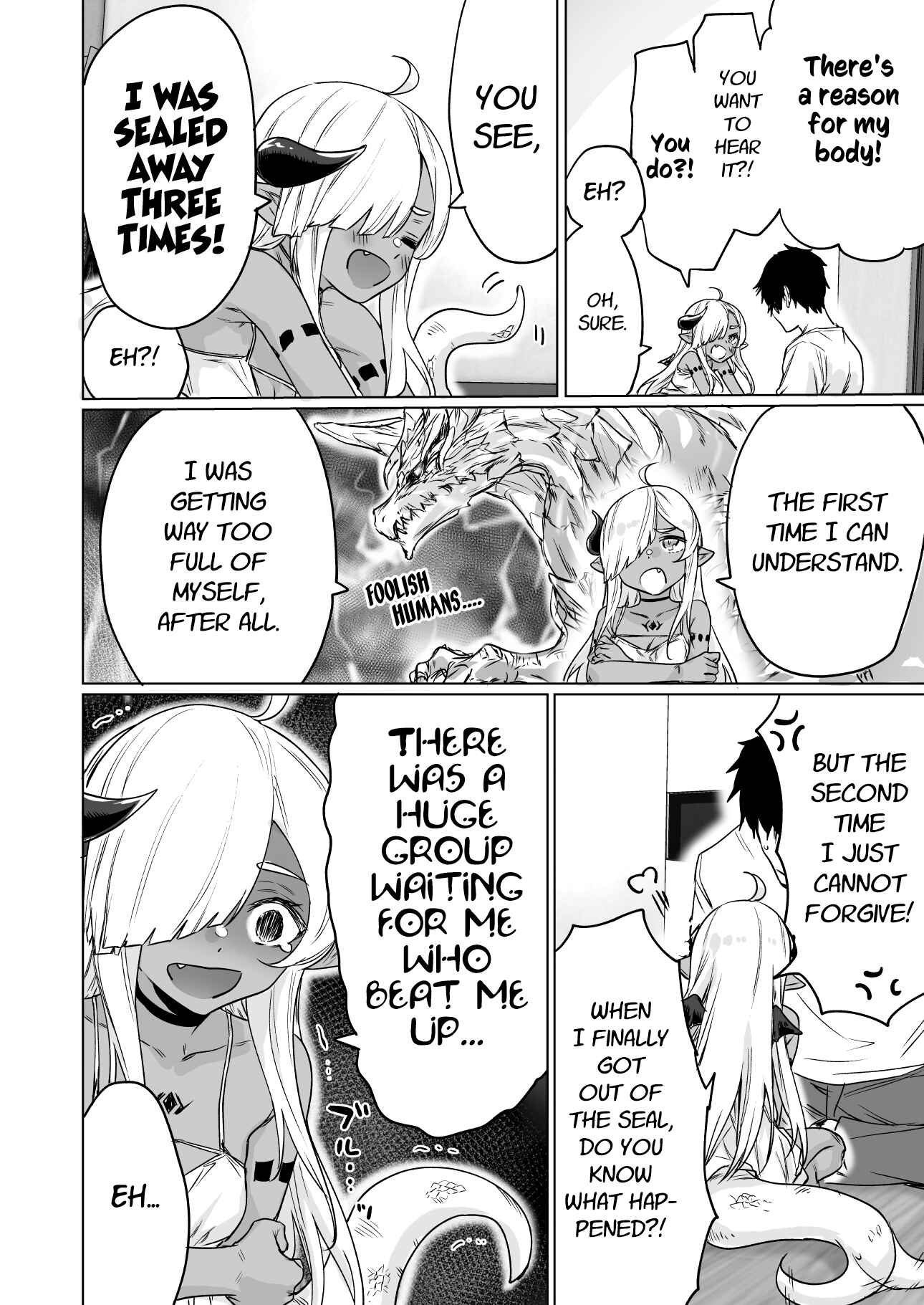 Page 2 Chapter 6 An Evil Dragon That Was Sealed Away for 300 Years Became My Friend (Pre-Serialization)