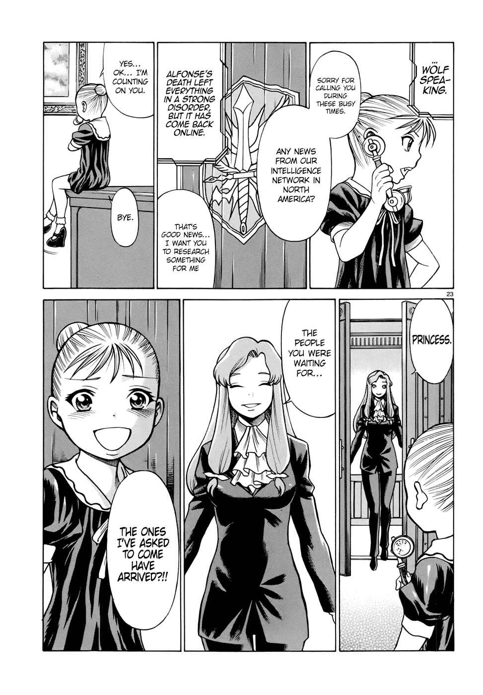 Page 23 Chapter 6 Dance in the Vampire Bund - Sledge Hammer no Tsuioku