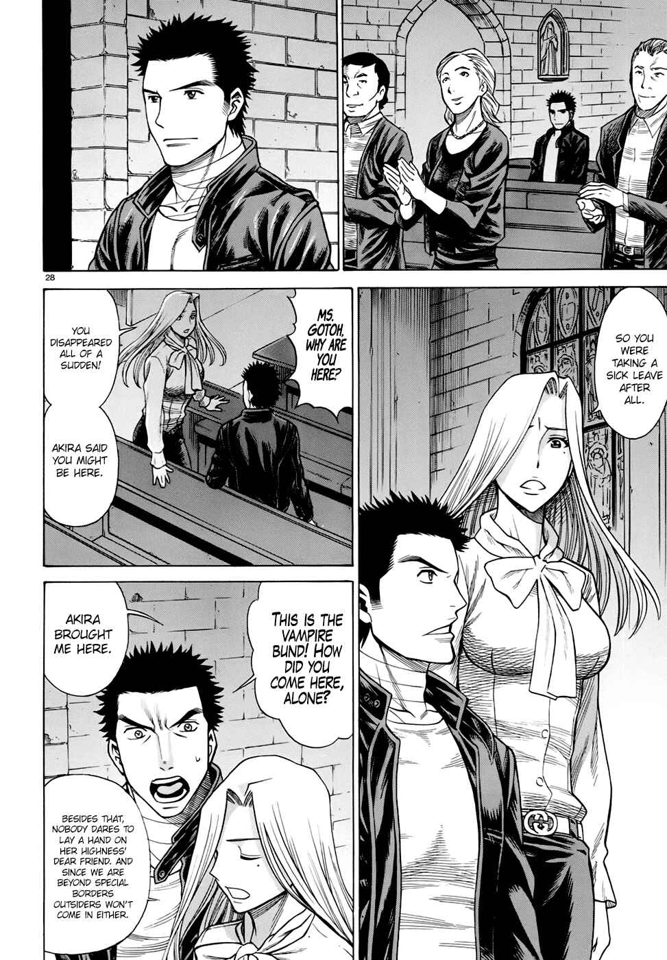 Page 28 Chapter 6 Dance in the Vampire Bund - Sledge Hammer no Tsuioku