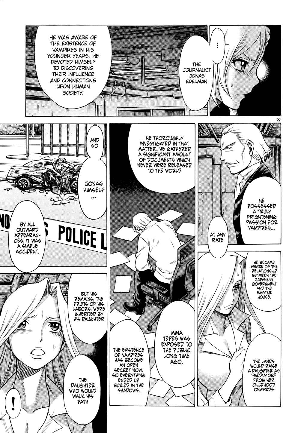 Page 27 Chapter 10 Dance in the Vampire Bund - Sledge Hammer no Tsuioku