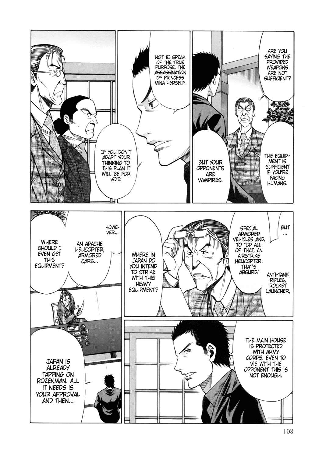 Page 11 Chapter 12 Dance in the Vampire Bund - Sledge Hammer no Tsuioku