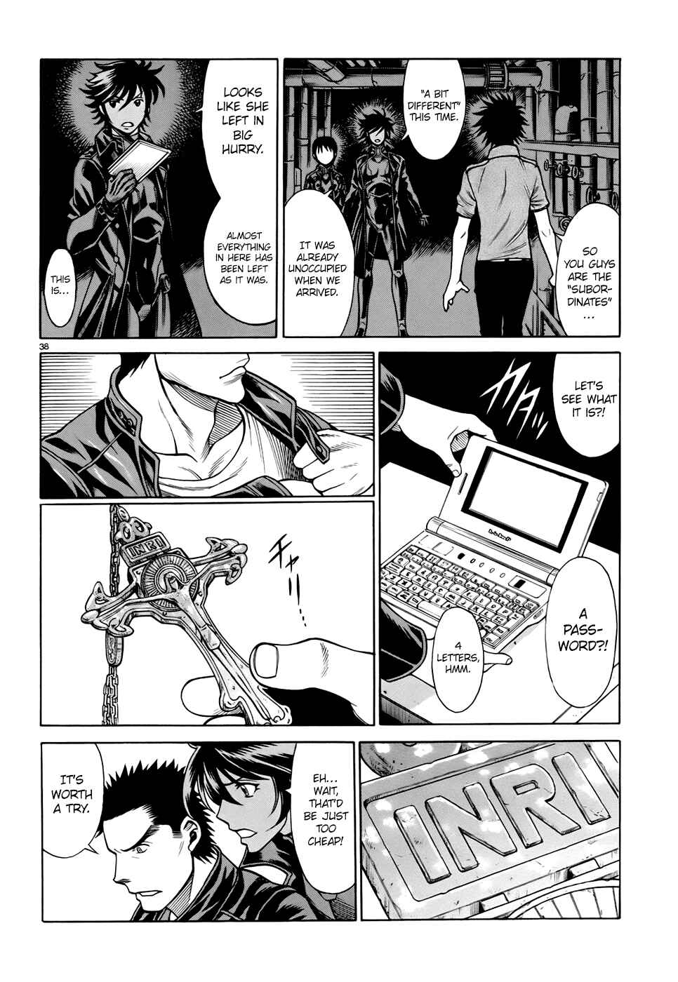 Page 38 Chapter 8 Dance in the Vampire Bund - Sledge Hammer no Tsuioku