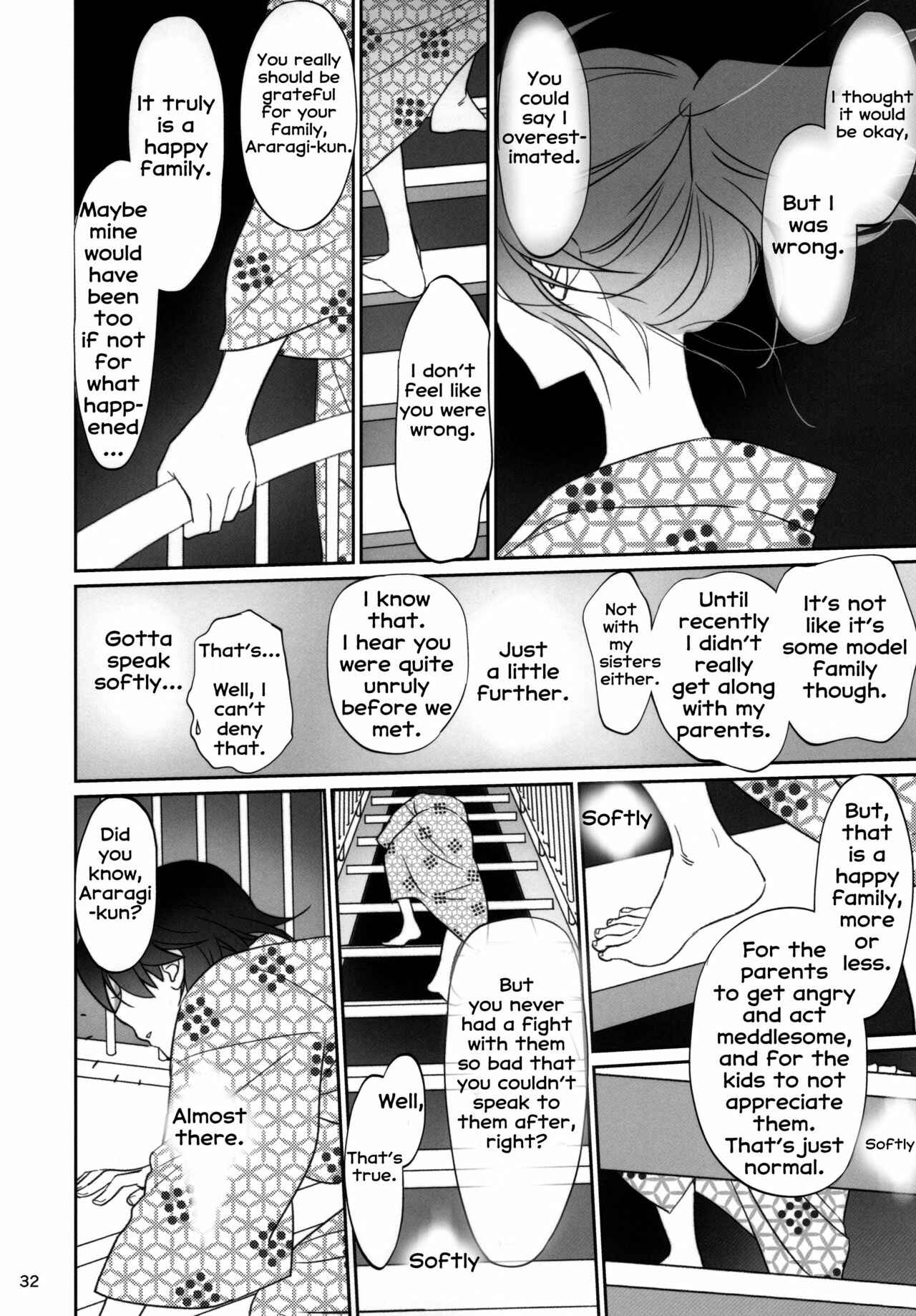 Page 31 Chapter 3 Bakemonogatari - Hitagi Family (Doujinshi)