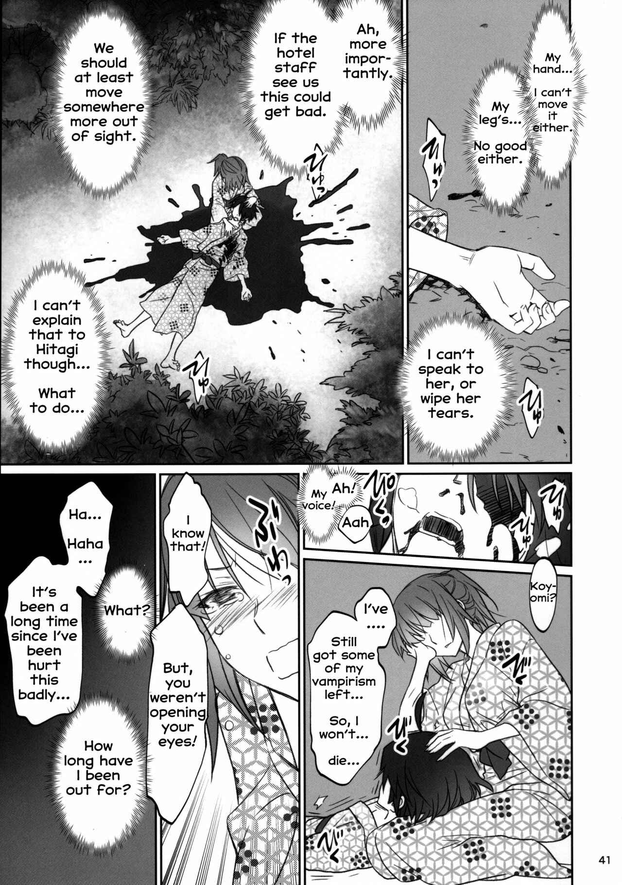 Page 40 Chapter 3 Bakemonogatari - Hitagi Family (Doujinshi)