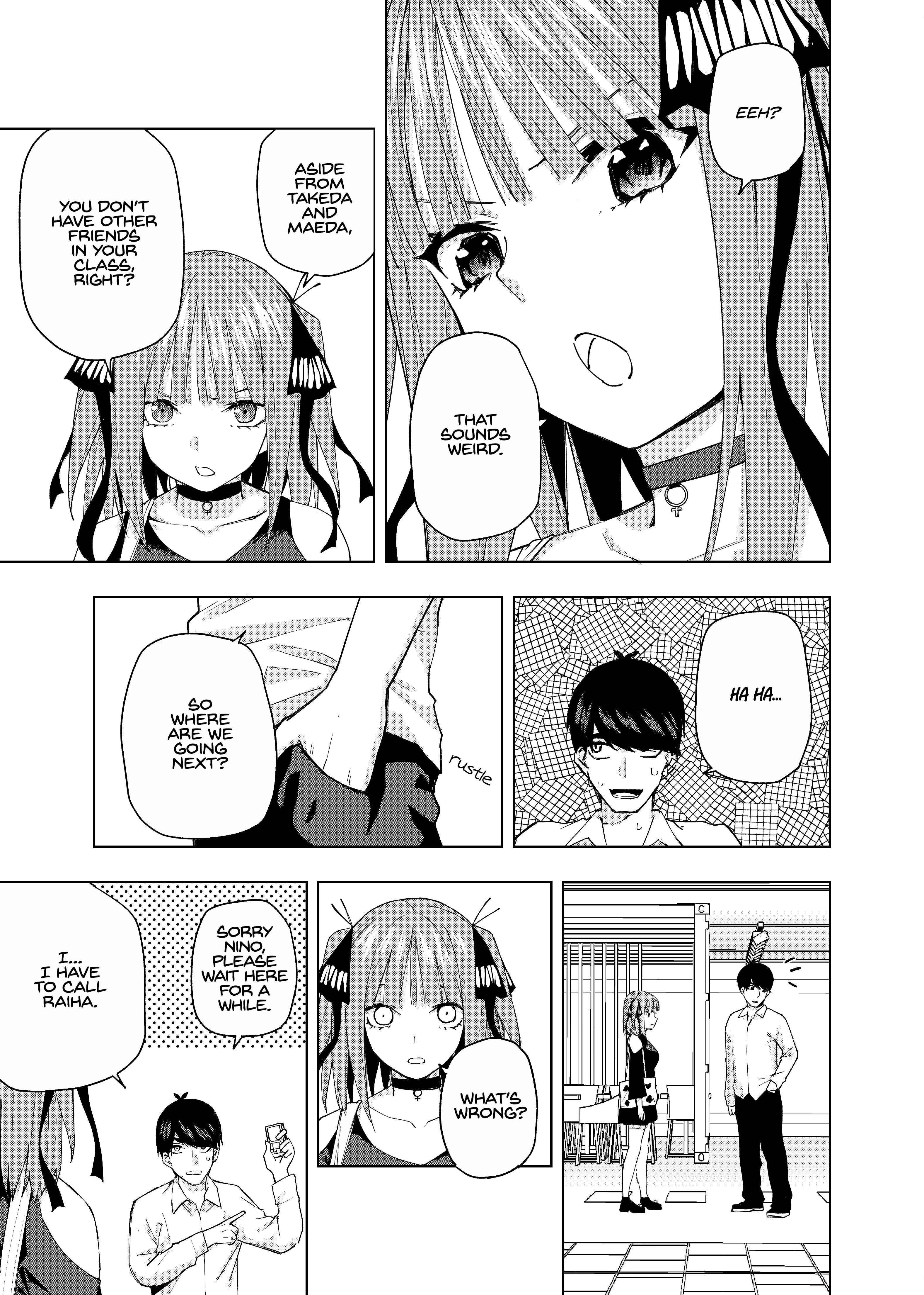 Page 13 Chapter 3 5Toubun no Hanayome - Gotoubun no Hanayome β (Doujinshi)