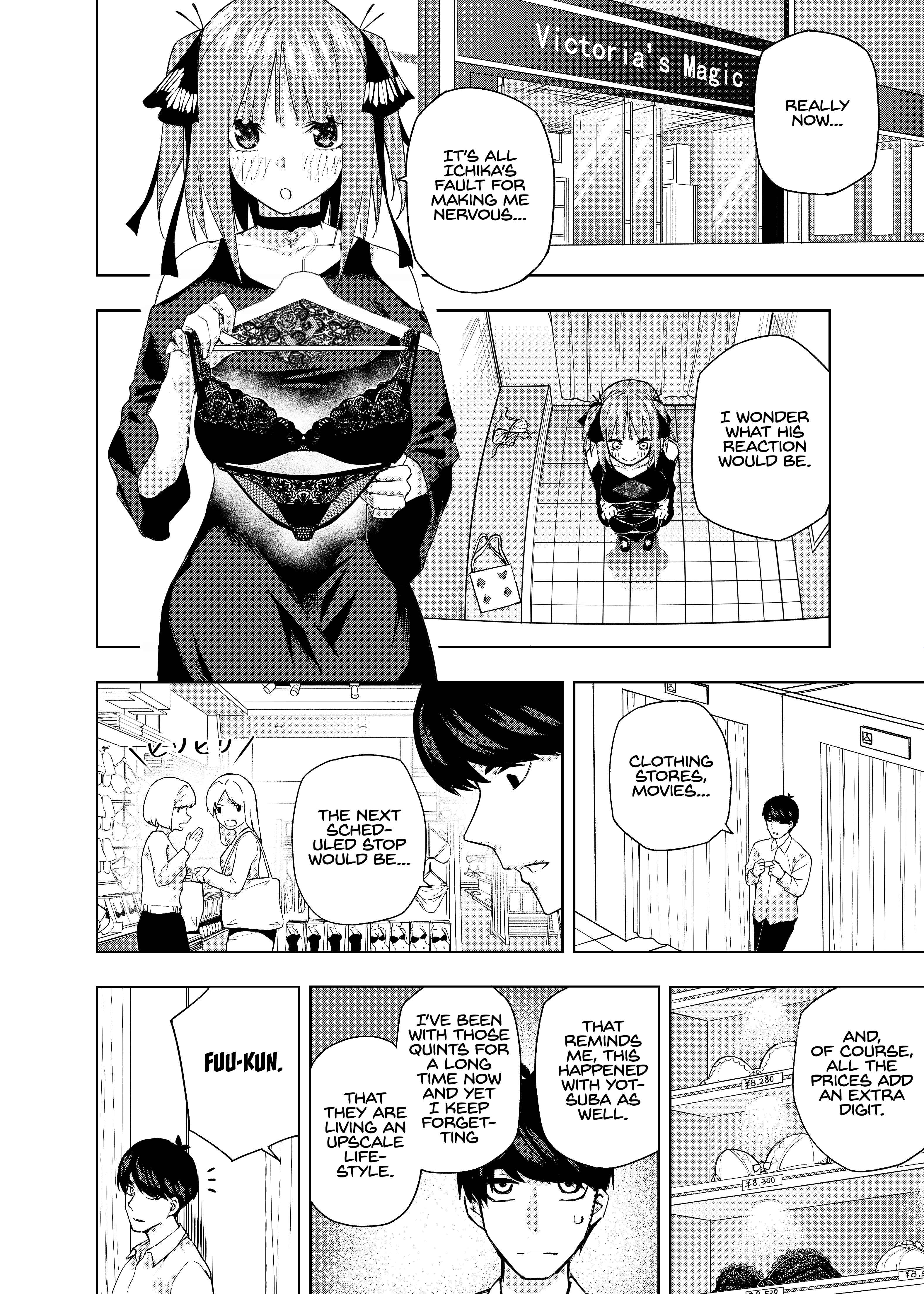 Page 4 Chapter 3 5Toubun no Hanayome - Gotoubun no Hanayome β (Doujinshi)