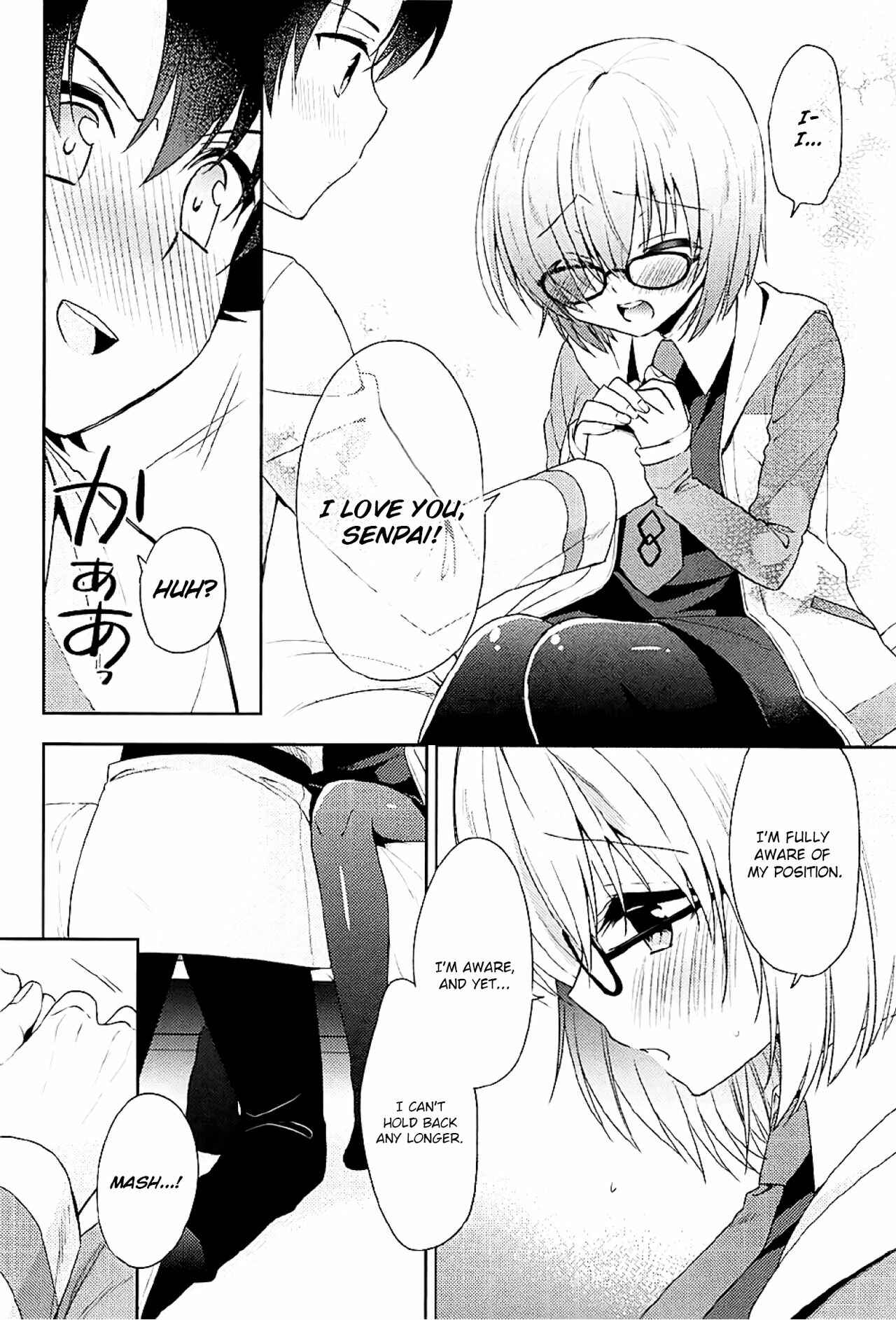 Page 10 Chapter 1 Fate/Grand Order - Watashi, Senpai ni Koi Shichatta Mitai desu (Doujinshi)
