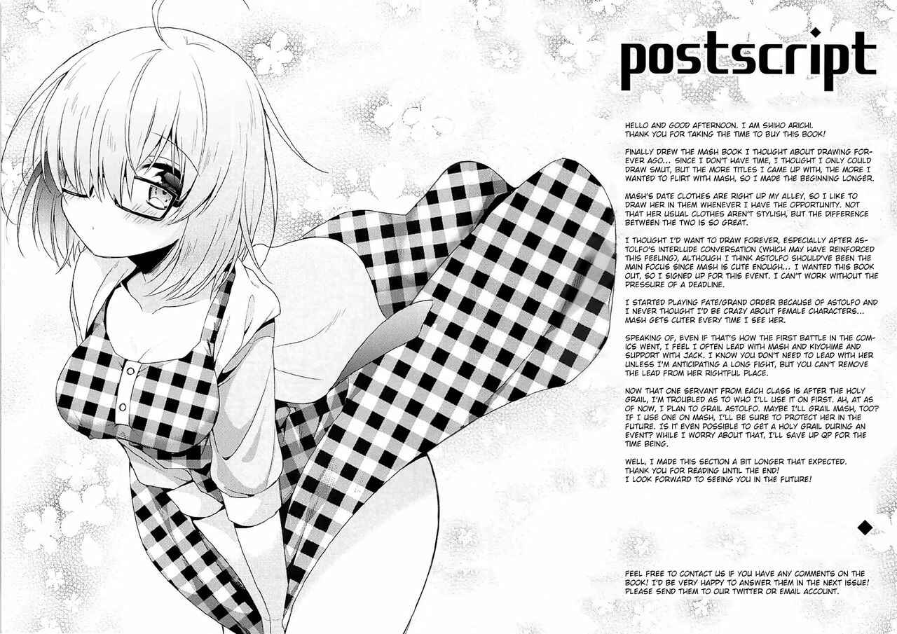 Page 21 Chapter 1 Fate/Grand Order - Watashi, Senpai ni Koi Shichatta Mitai desu (Doujinshi)