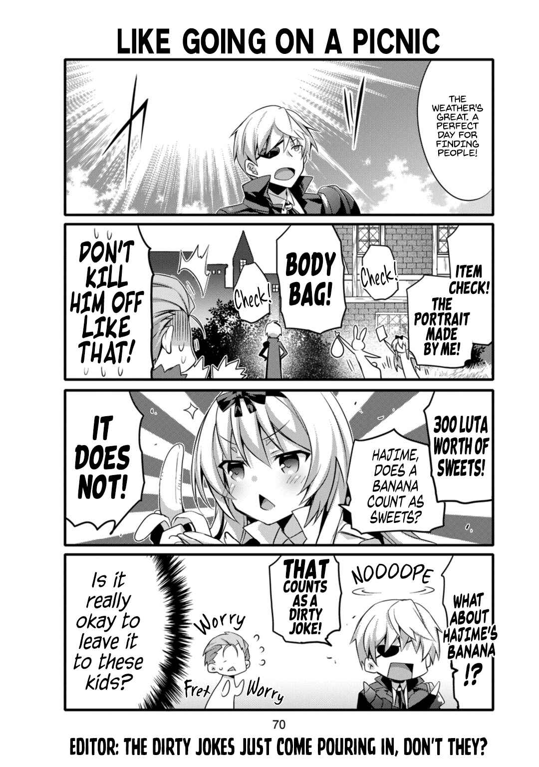 Page 8 Chapter 6 Arifureta Nichijou de Sekai Saikyou