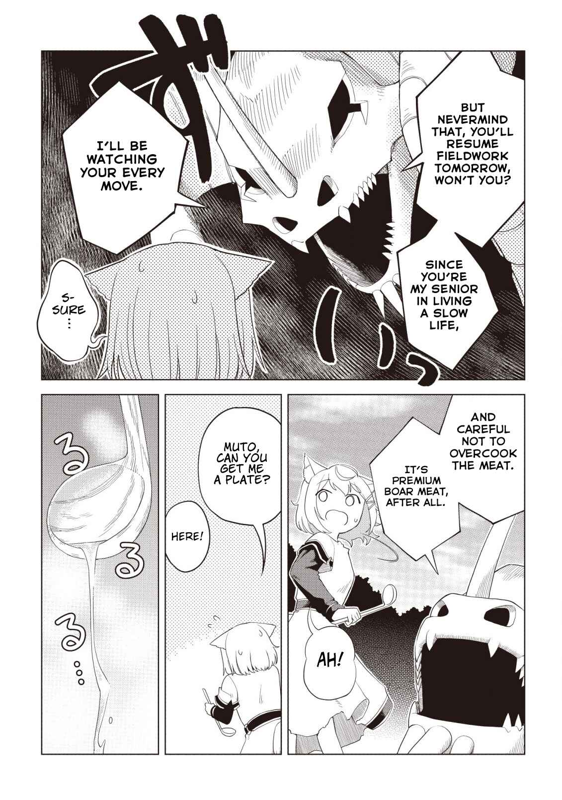 Page 20 Chapter 3 The Dark Dragon King, Will Live a Slow Life