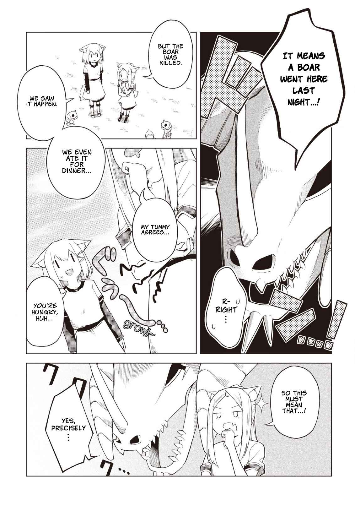 Page 3 Chapter 4 The Dark Dragon King, Will Live a Slow Life