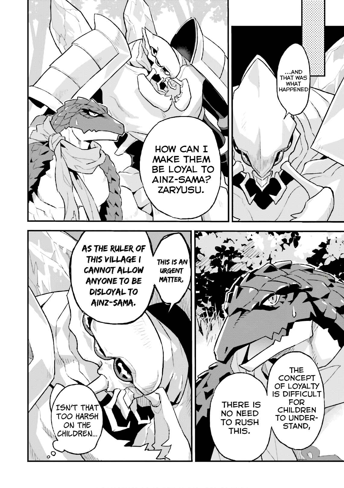Page 4 Chapter 34 Overlord Official Comic A La Carte