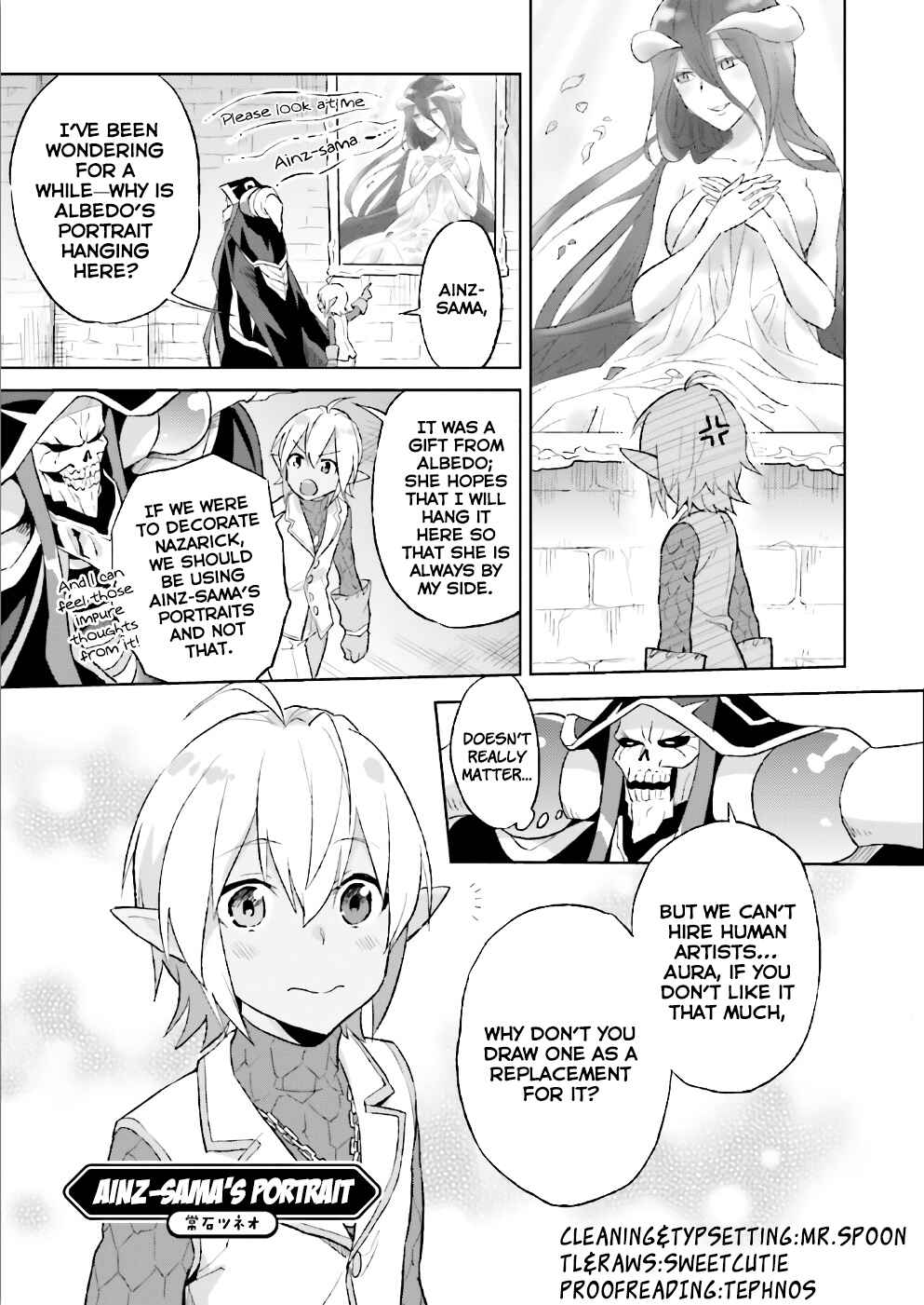 Page 1 Chapter 28 Overlord Official Comic A La Carte