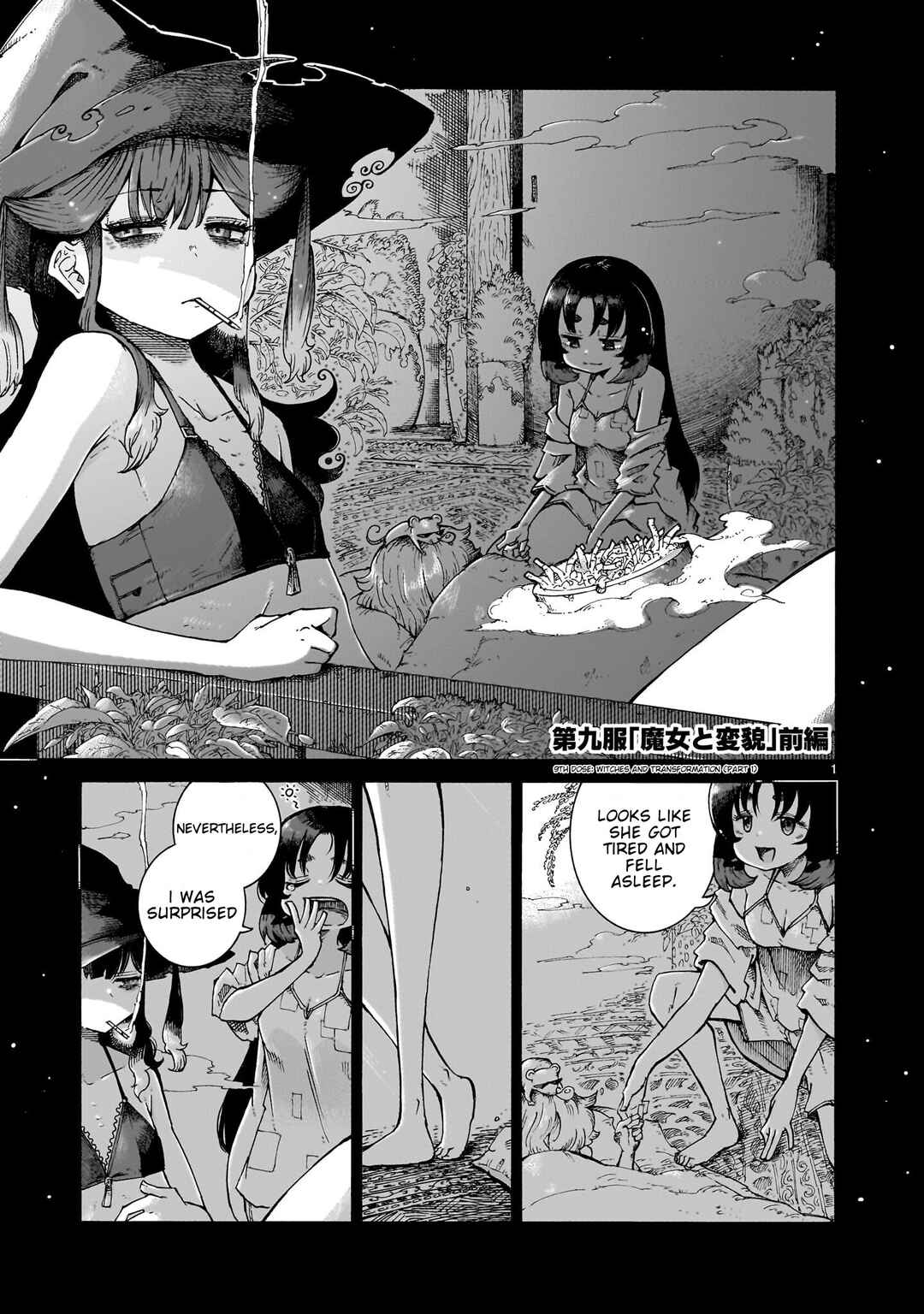 Page 1 Chapter 9.1 Majo to Kyurasu