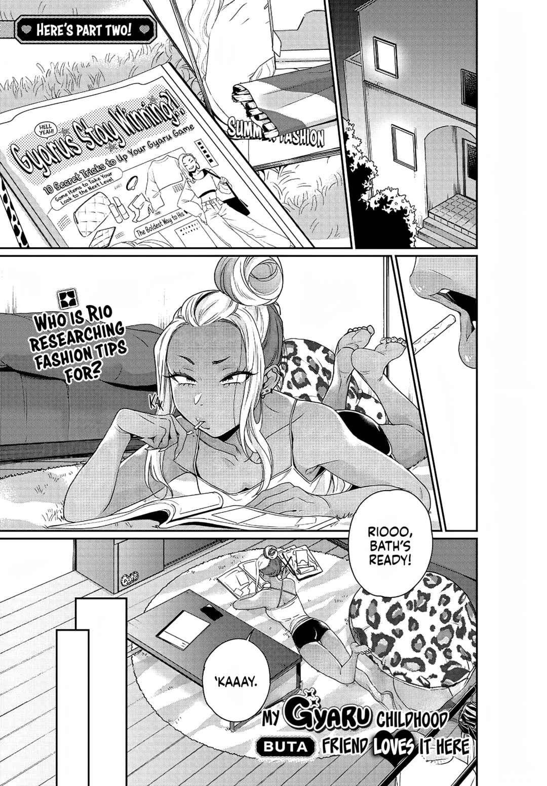 Page 1 Chapter 2 Galnanajimi wa Koko ga Suki