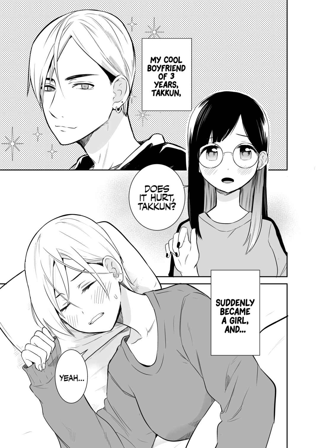 Page 1 Chapter 2 I Became a Girl, so I Had to Break up With My Girlfriend