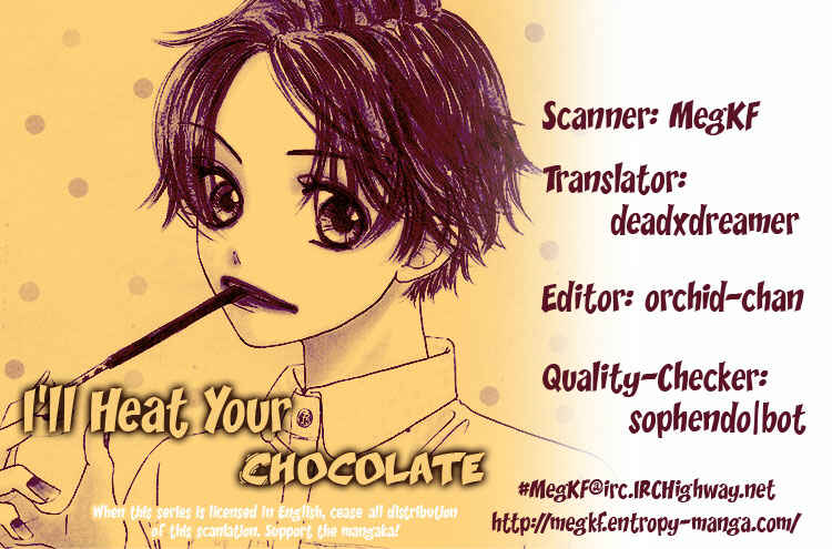 Page 1 Chapter 6 Tennen Bitter Chocolate