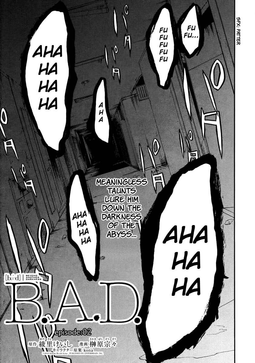 Page 2 Chapter 2 B.A.D. Beyond Another Darkness