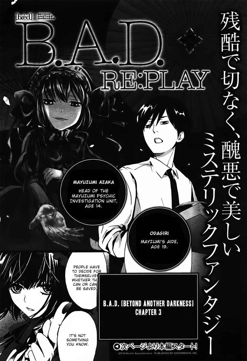 Page 2 Chapter 3 B.A.D. Beyond Another Darkness