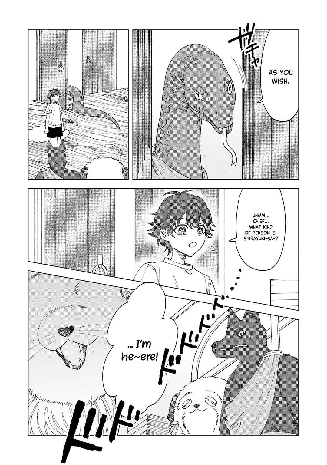 Page 21 Chapter 1.2 Seijuu ni Sodaterareta Shounen no Isekai Yururi Hourouki ~Kami-sama kara Moratta Cheat Mahou de, Nakama-tachi to Slow Life wo Mankitsu-chuu~