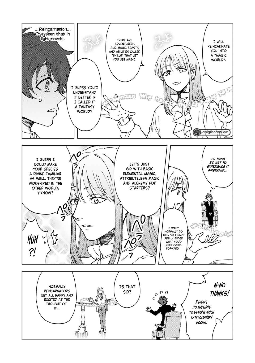 Page 10 Chapter 1.1 Seijuu ni Sodaterareta Shounen no Isekai Yururi Hourouki ~Kami-sama kara Moratta Cheat Mahou de, Nakama-tachi to Slow Life wo Mankitsu-chuu~