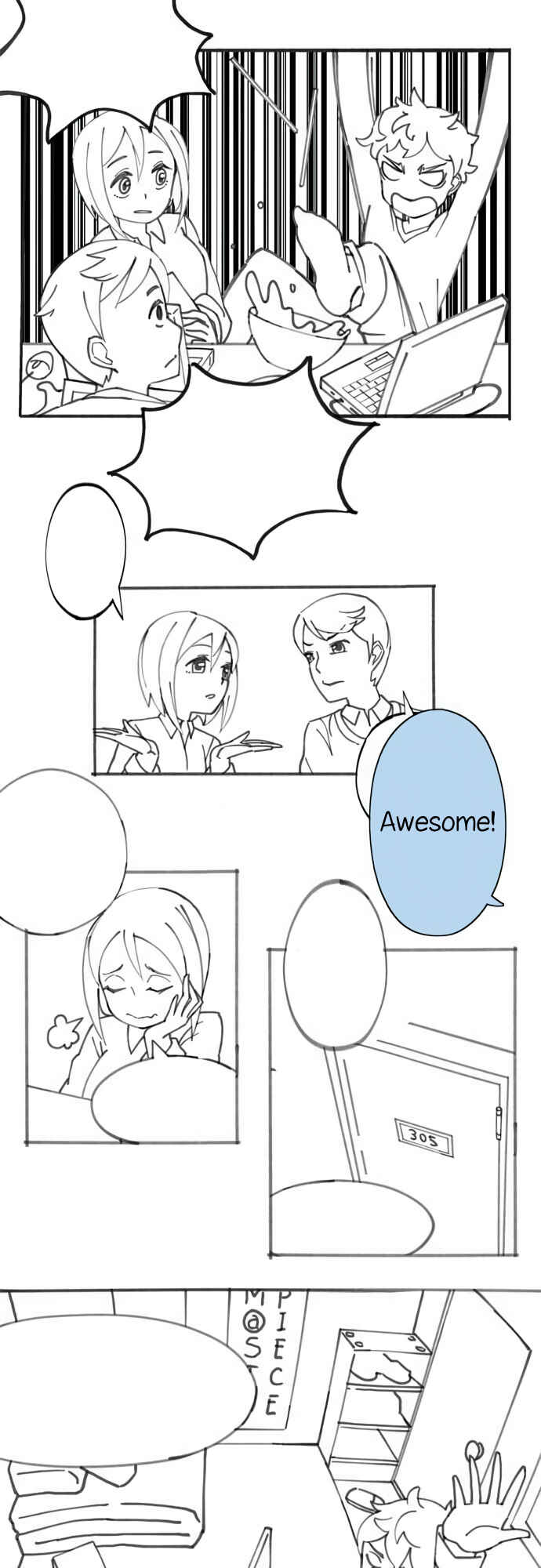 Page 3 Chapter 39 Sorairo no Graffiti