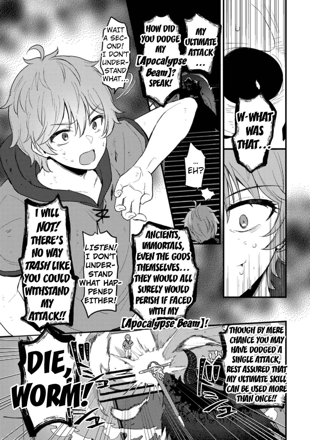 Page 3 Chapter 1.2 Ikenie ni Natta Ore ga Nazeka Jashin wo Horoboshite Shimatta Ken