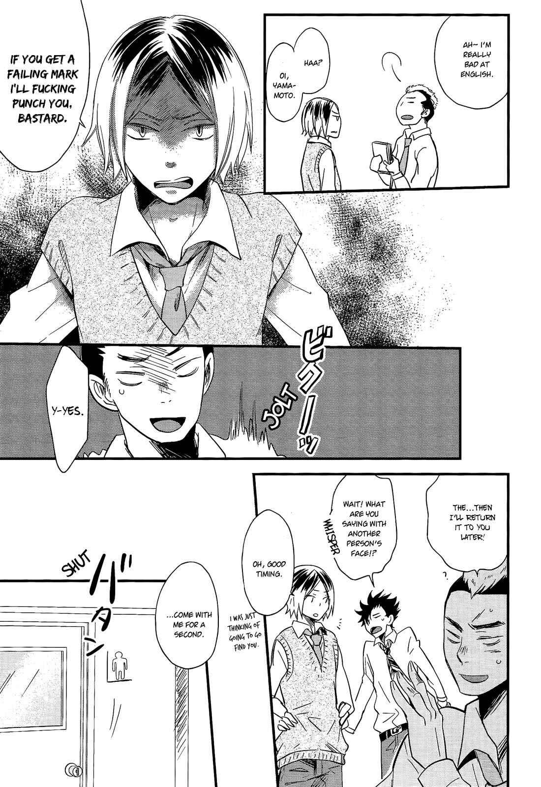 Page 19 Chapter 4.1 Haikyuu!! - Cat Out Of The Bag (Doujinshi)