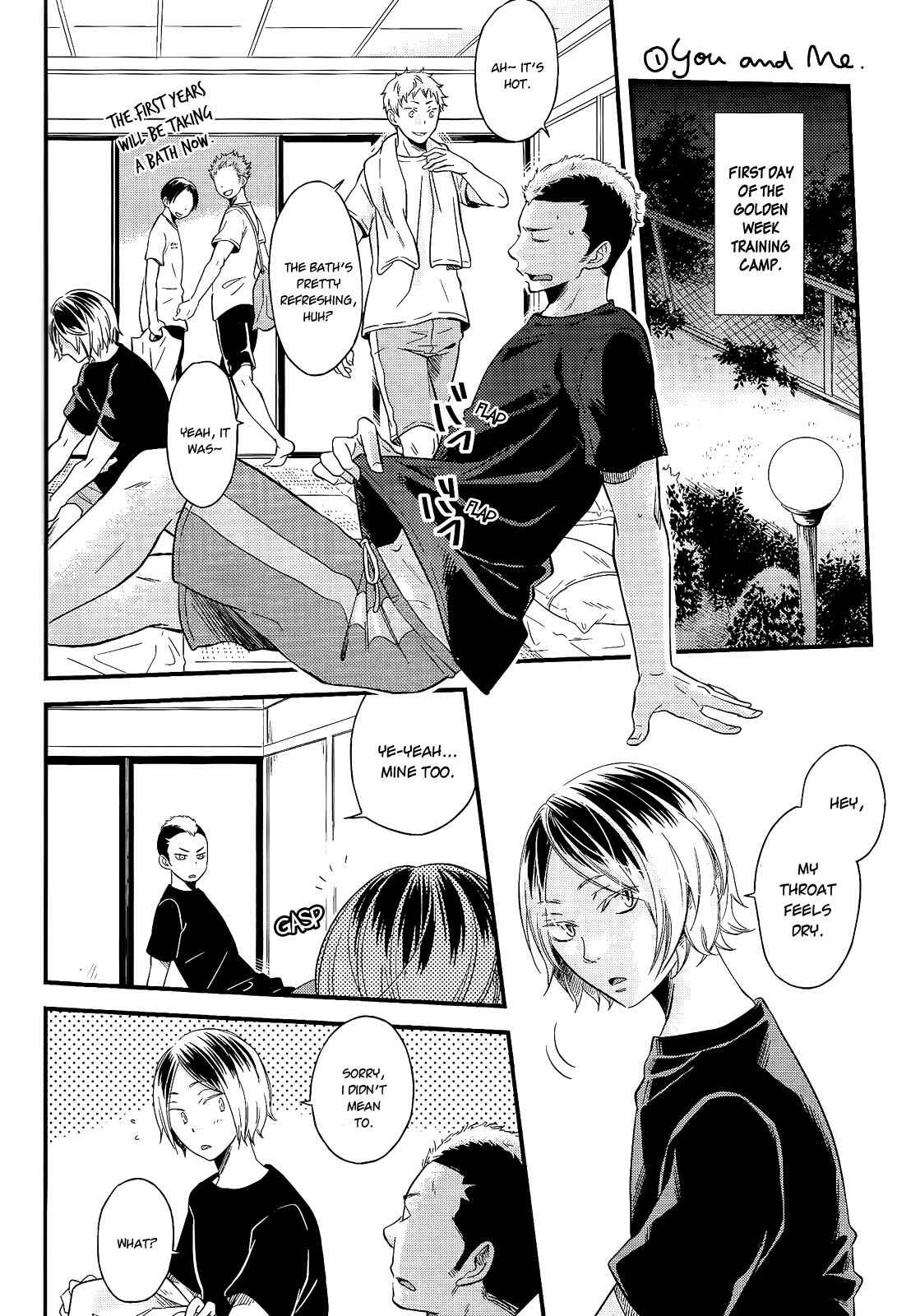 Page 4 Chapter 4 Haikyuu!! - Cat Out Of The Bag (Doujinshi)