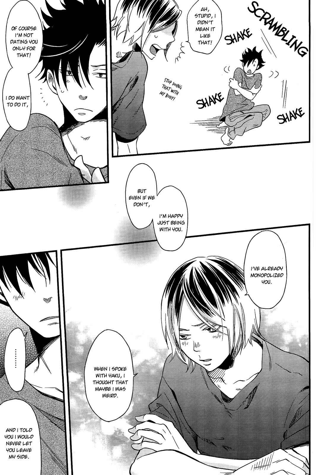 Page 10 Chapter 4.2 Haikyuu!! - Cat Out Of The Bag (Doujinshi)