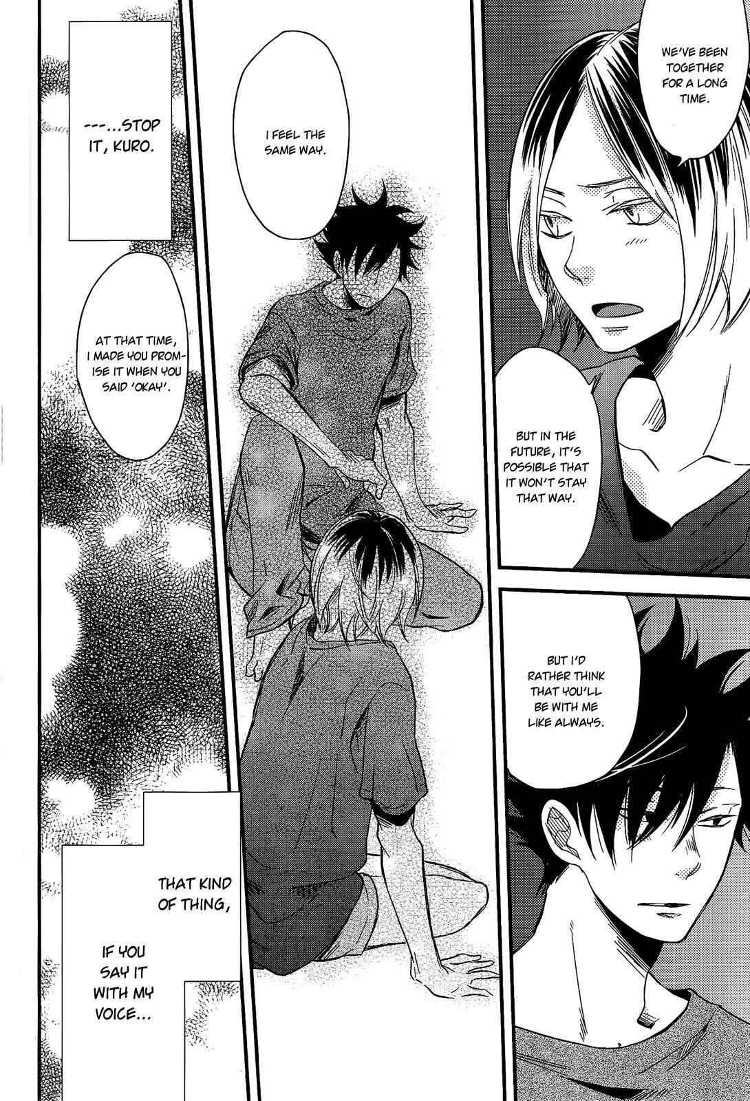 Page 11 Chapter 4.2 Haikyuu!! - Cat Out Of The Bag (Doujinshi)