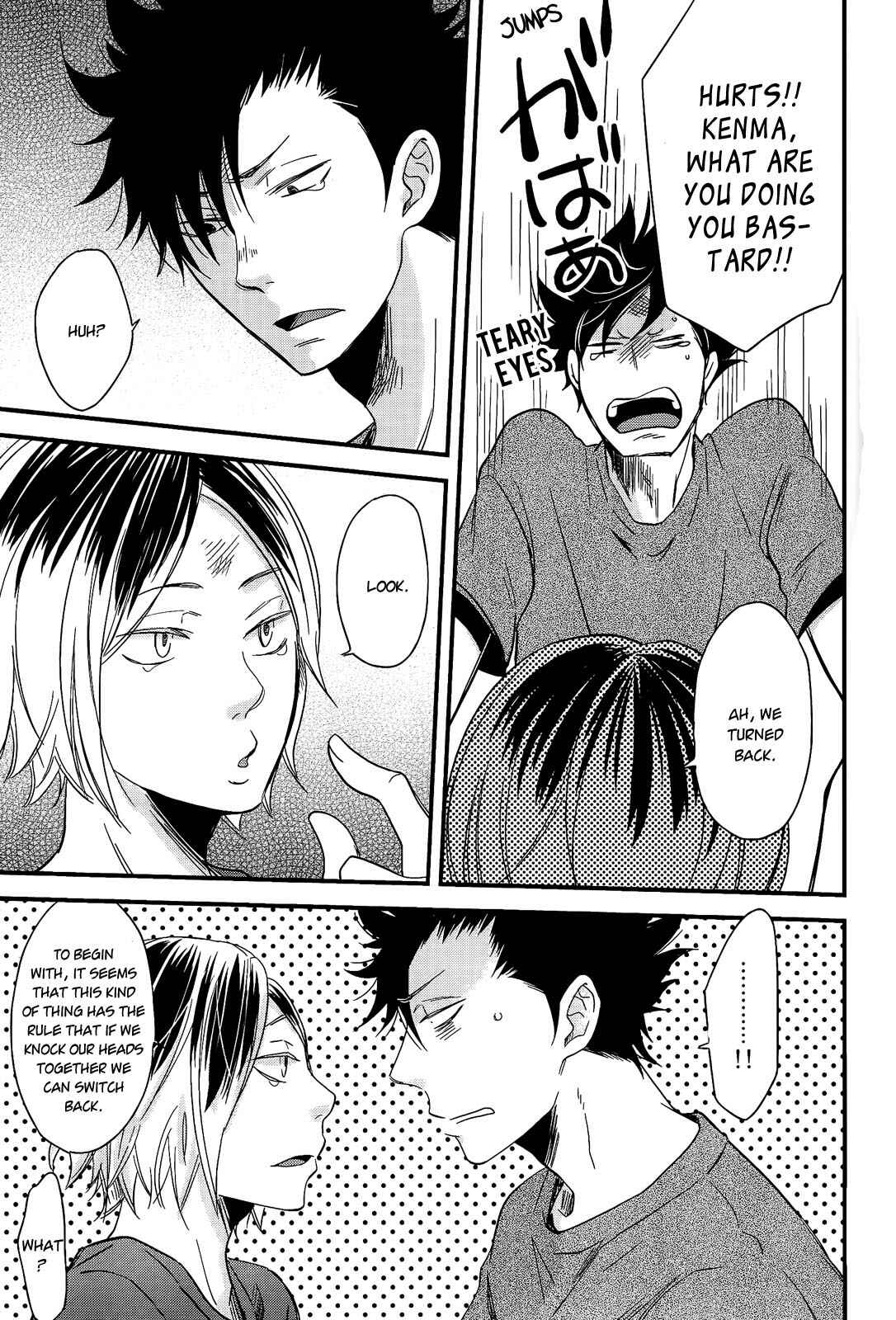 Page 14 Chapter 4.2 Haikyuu!! - Cat Out Of The Bag (Doujinshi)