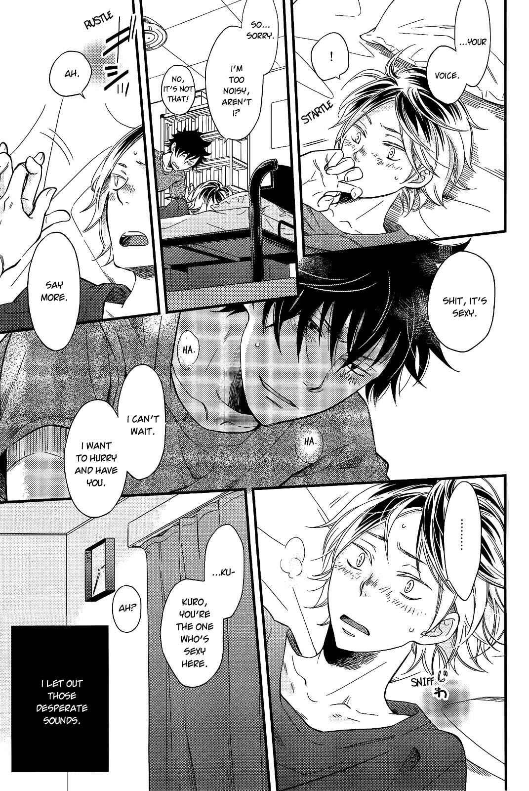 Page 18 Chapter 4.2 Haikyuu!! - Cat Out Of The Bag (Doujinshi)