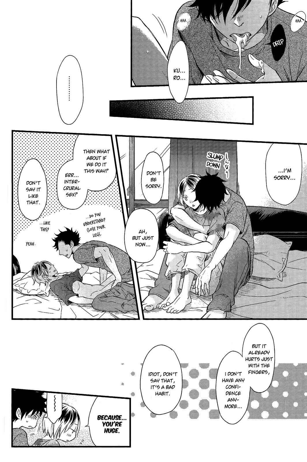 Page 21 Chapter 4.2 Haikyuu!! - Cat Out Of The Bag (Doujinshi)