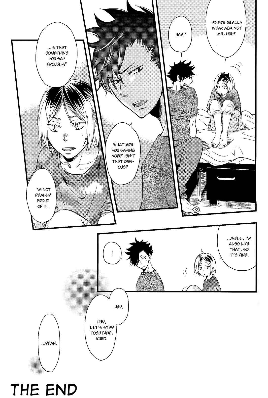 Page 24 Chapter 4.2 Haikyuu!! - Cat Out Of The Bag (Doujinshi)