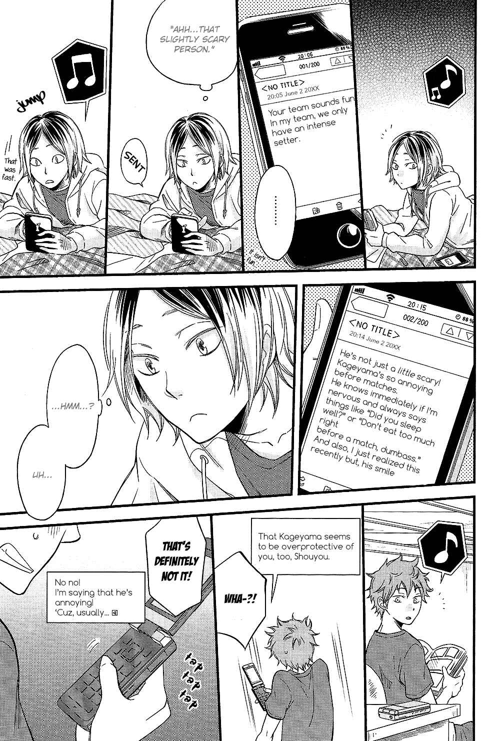 Page 10 Chapter 3 Haikyuu!! - Cat Out Of The Bag (Doujinshi)