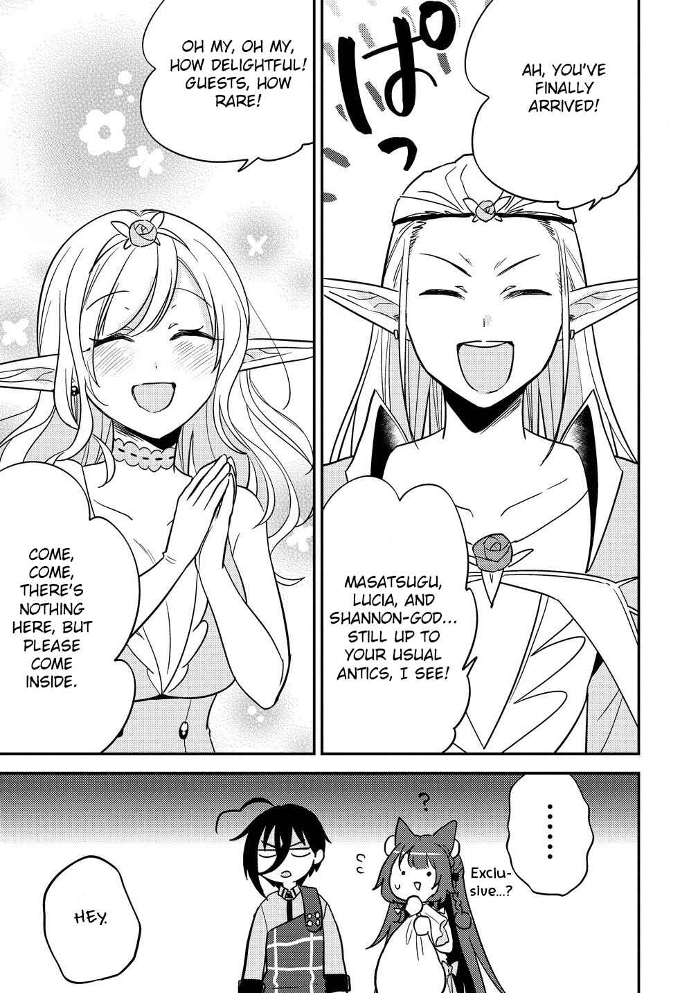 Page 6 Chapter 63 Isekai de Kojiin wo Hiraita kedo, Naze ka Darehitori Sudatou to Shinai Ken
