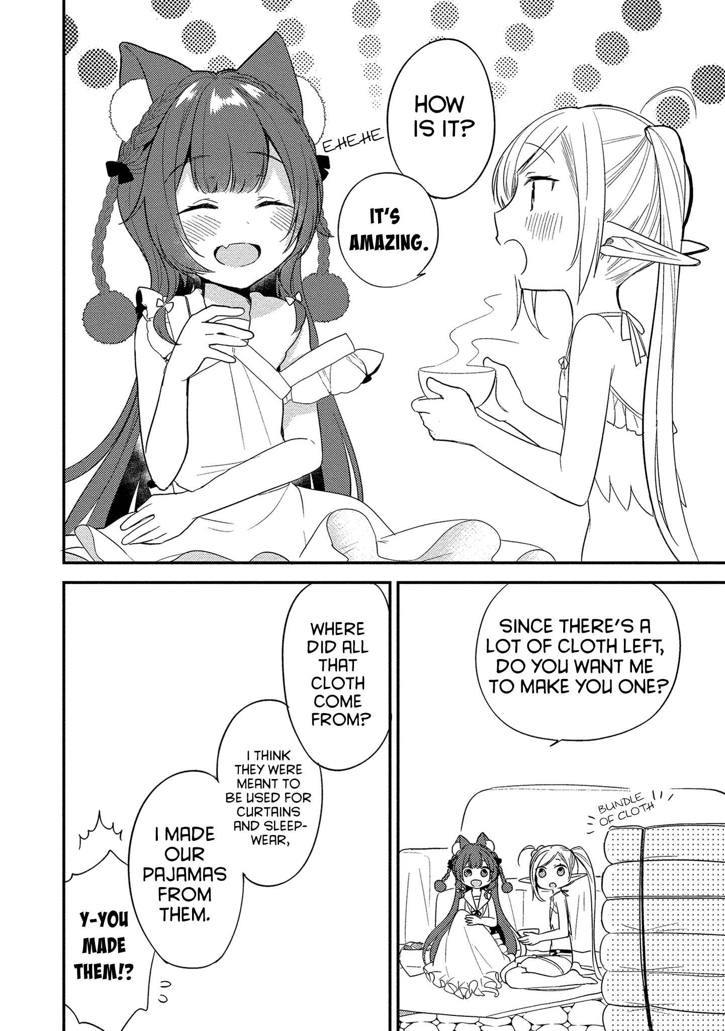 Page 4 Chapter 13.5 Isekai de Kojiin wo Hiraita kedo, Naze ka Darehitori Sudatou to Shinai Ken