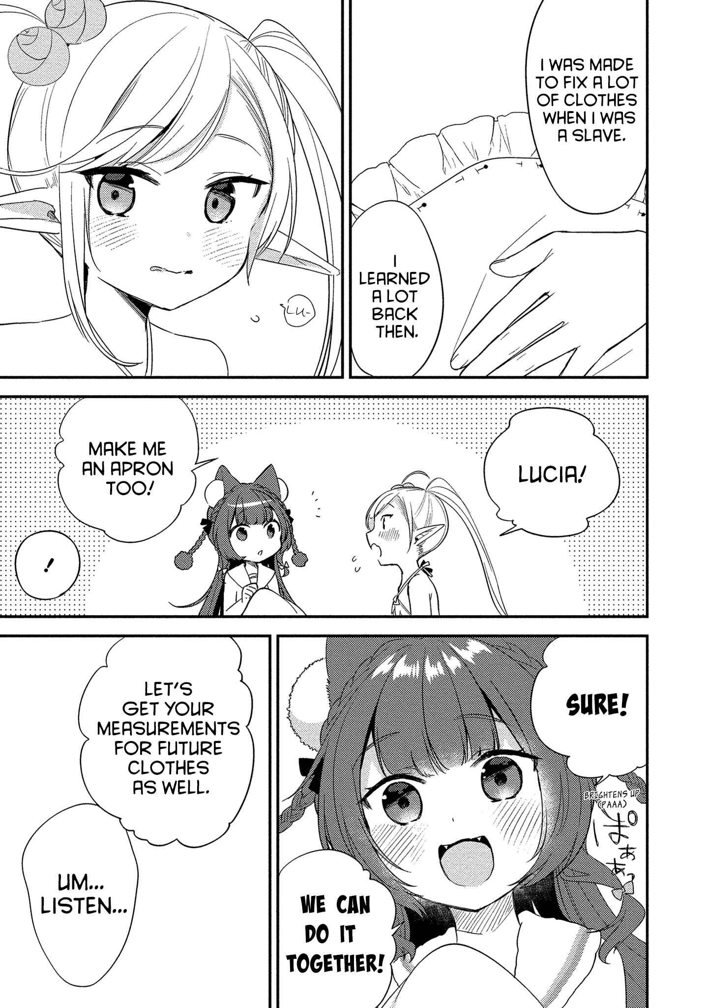 Page 5 Chapter 13.5 Isekai de Kojiin wo Hiraita kedo, Naze ka Darehitori Sudatou to Shinai Ken