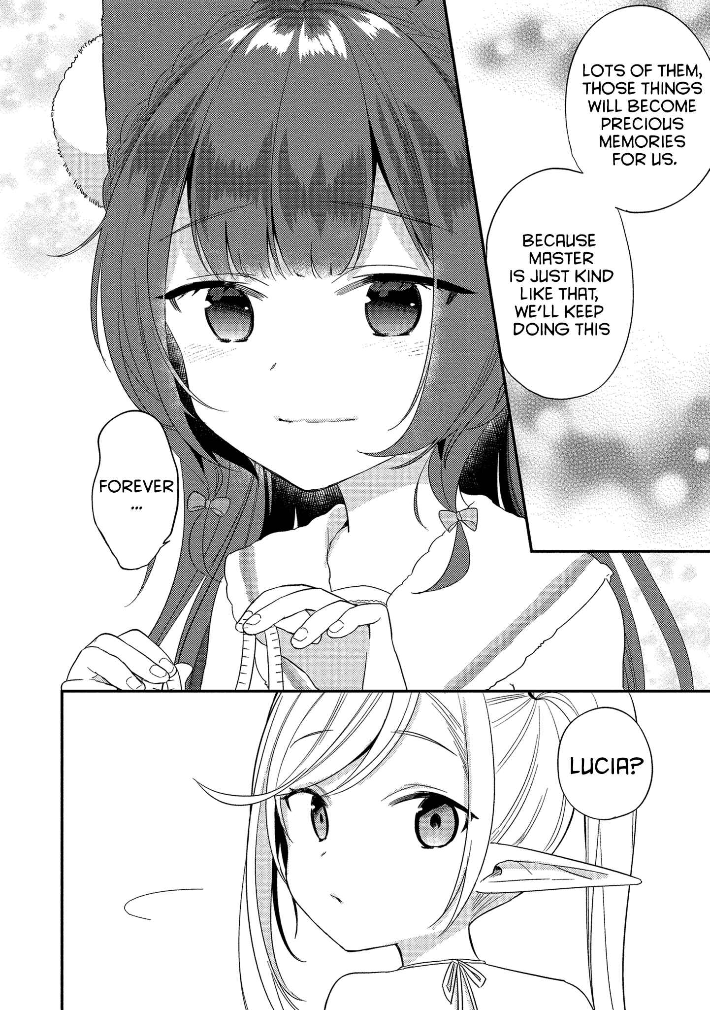 Page 8 Chapter 13.5 Isekai de Kojiin wo Hiraita kedo, Naze ka Darehitori Sudatou to Shinai Ken