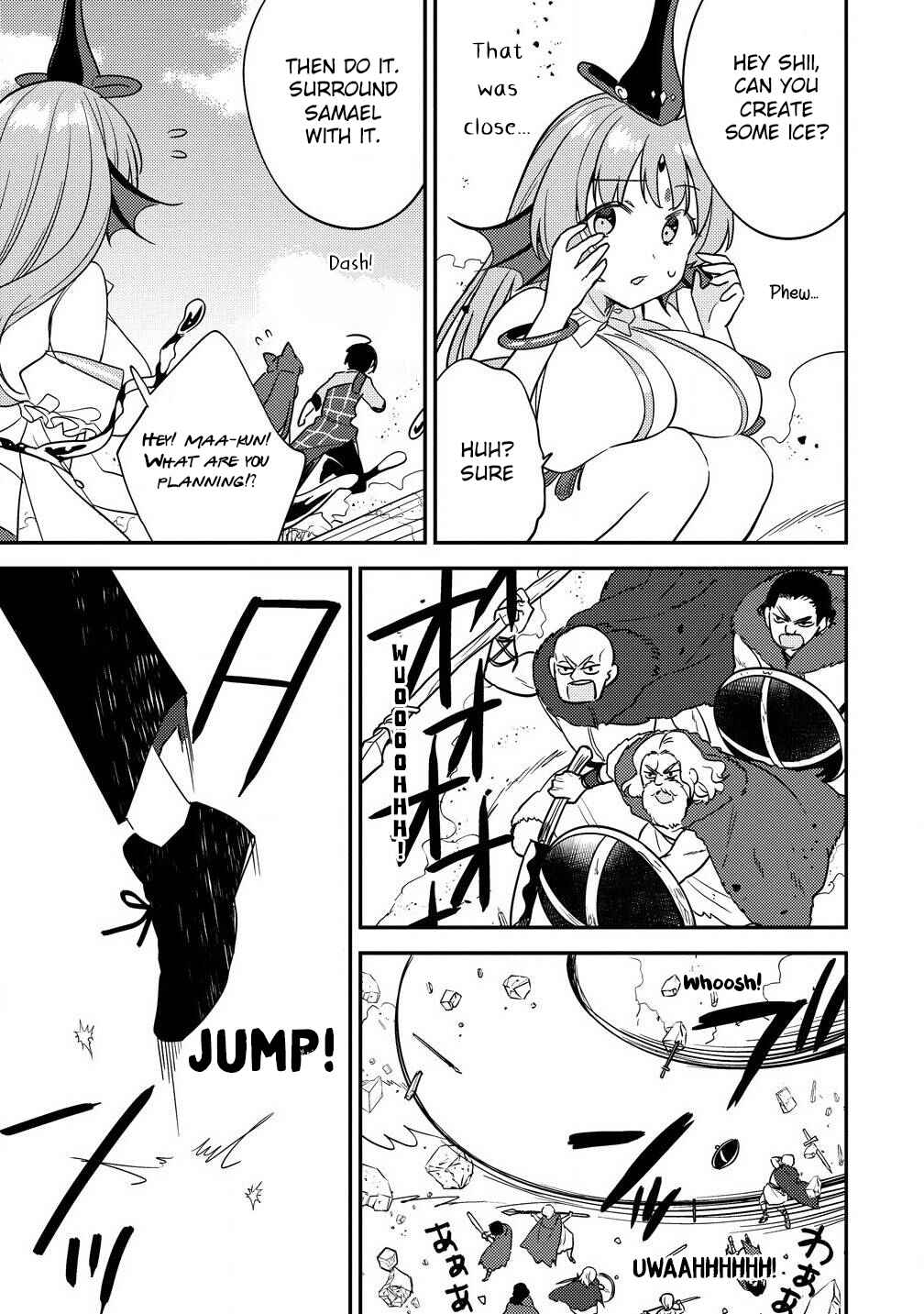 Page 14 Chapter 61 Isekai de Kojiin wo Hiraita kedo, Naze ka Darehitori Sudatou to Shinai Ken
