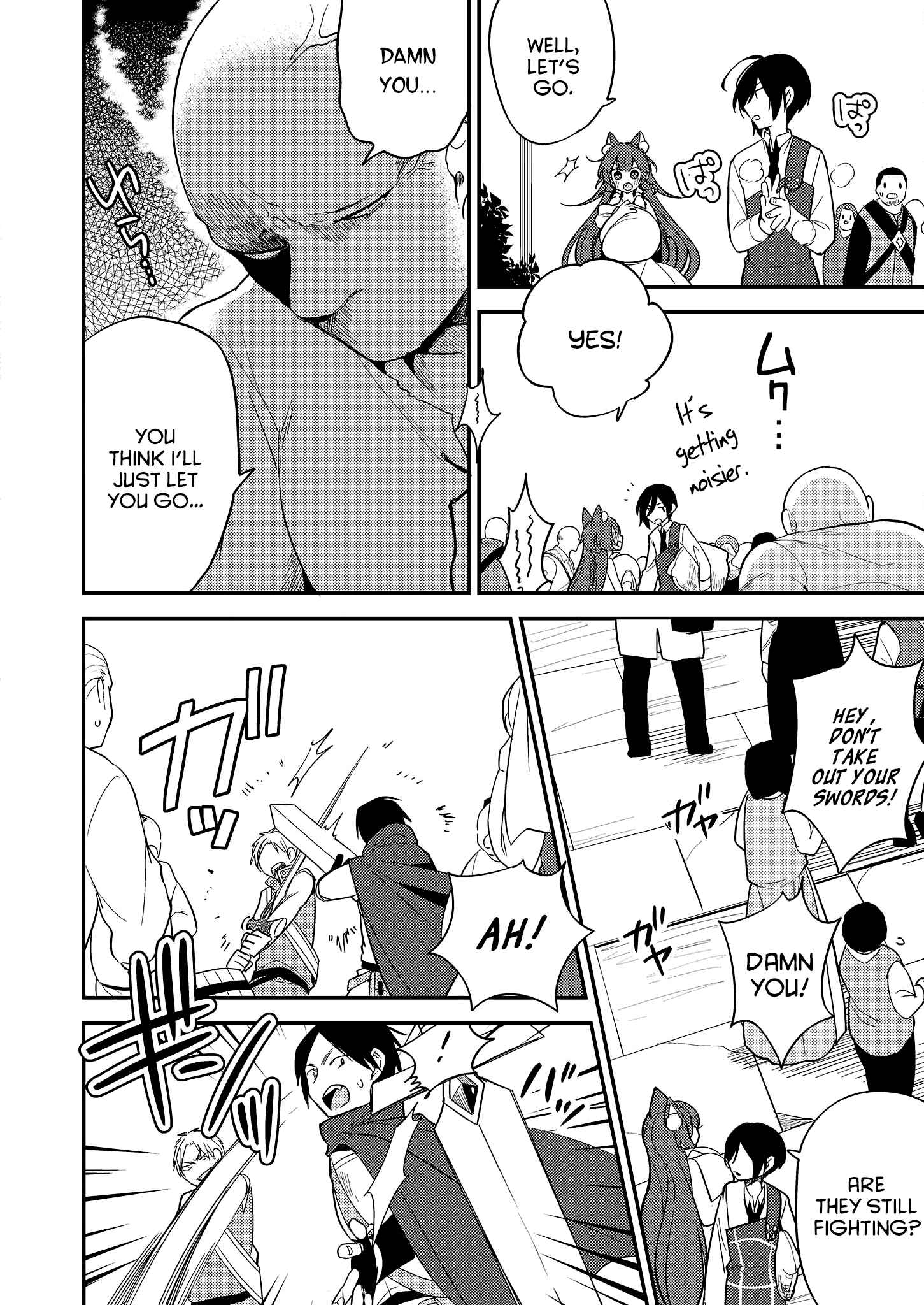 Page 10 Chapter 4 Isekai de Kojiin wo Hiraita kedo, Naze ka Darehitori Sudatou to Shinai Ken