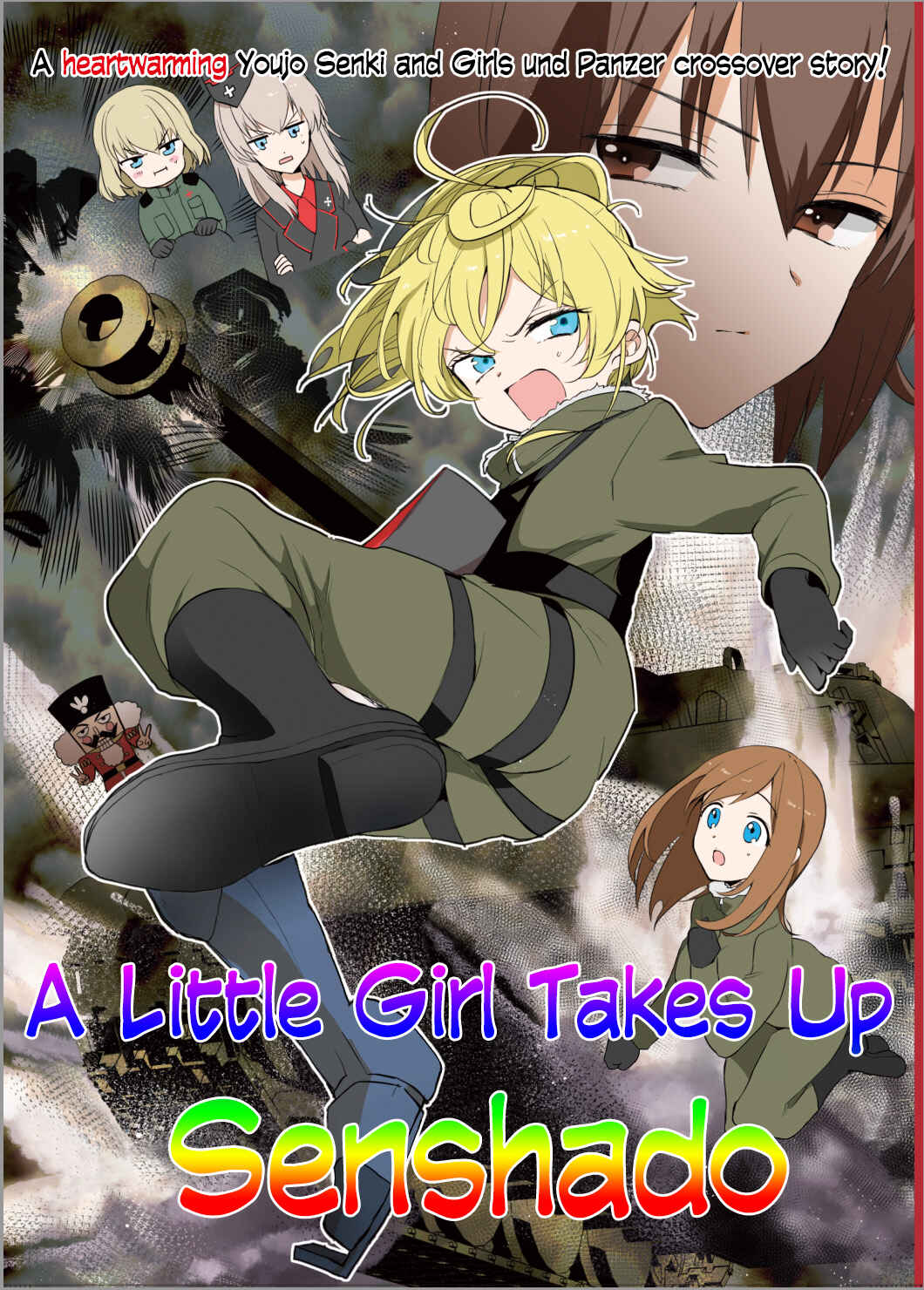 Page 1 Chapter Unknown_6e58 A Little Girl Takes Up Senshado - Youjo Senki x Girls und Panzer (Doujinshi)