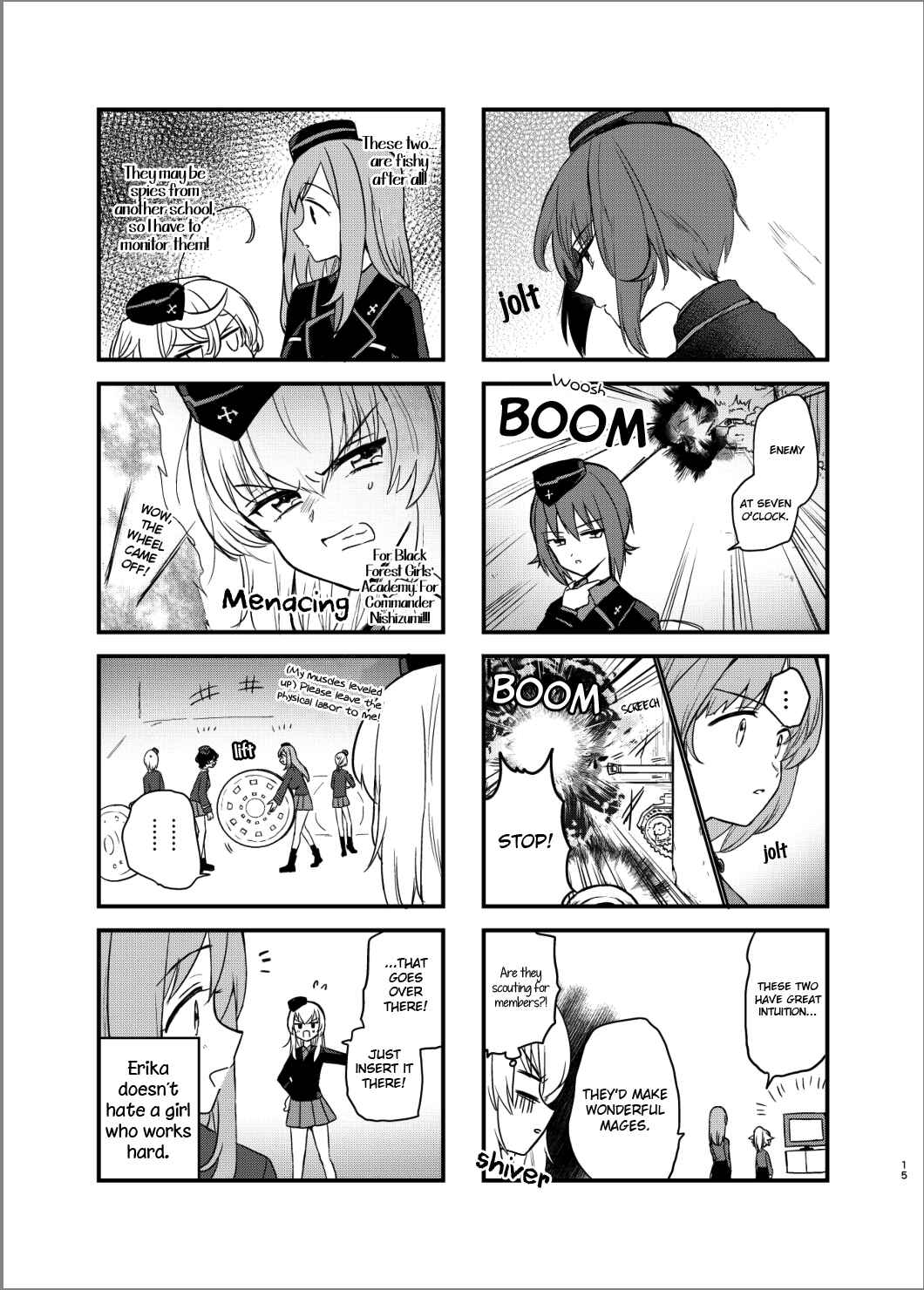 Page 14 Chapter Unknown_6e58 A Little Girl Takes Up Senshado - Youjo Senki x Girls und Panzer (Doujinshi)